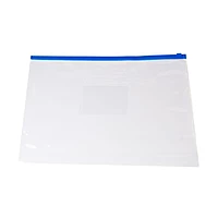 Pack of 12 A4 Blue Zip Zippy Bags