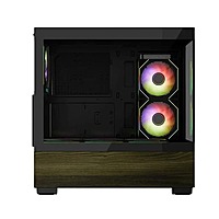 Dawg Y738 ARGB ATX Mid Tower Case – Tempered Glass | ARGB Fans | Type-C I/O | Black