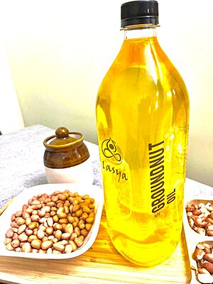 Wood Pressed Groundnut Oil