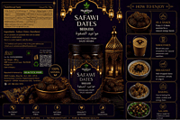Safawi Dates Seedless | Healthyx Zone