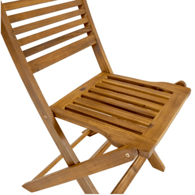 Lia Wooden Folding Garden Chair (Set of 2) Lia Wooden Folding Garden Chair (Set of 2)