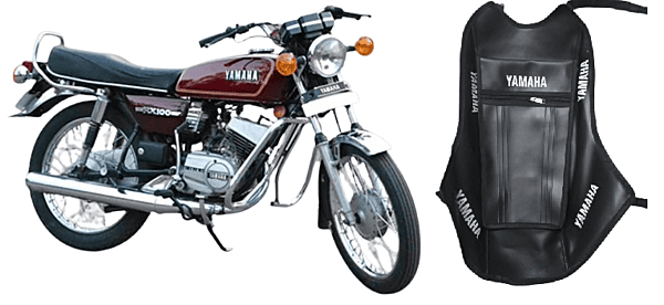 Yamaha RX 100 Bike Tank Cover