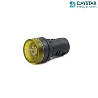 22.5mm BUZZER ILLUMINATED YELLOW