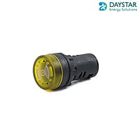 22.5mm BUZZER ILLUMINATED YELLOW