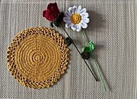 Crochet Single Colour Trivet