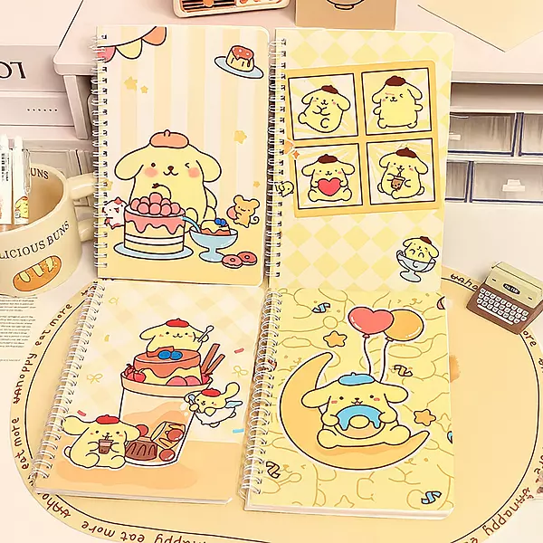 Kawaii Pomparin Spiral Diary
