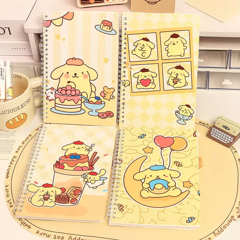 Kawaii Pomparin Spiral Diary