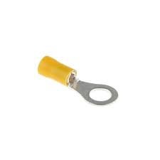 4.6 sq.mm-Crimping Type Insulated Copper Ring Type Terminal Ends | HRI-7090 (Pack Of 10)