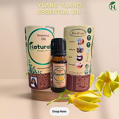 Ylang Ylang Essential Oil – 100% Pure, Therapeutic Grade | Natural Aromatherapy & Wellness Elixir