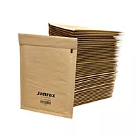Bubble Lined Size 0/C Padded Brown Postal Envelope by Janrax