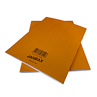 Janrax 9x7"" Orange 80 Pages Feint and Ruled Exercise Book