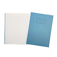 Janrax A4 Blue 80 Pages Feint and Ruled Exercise Book