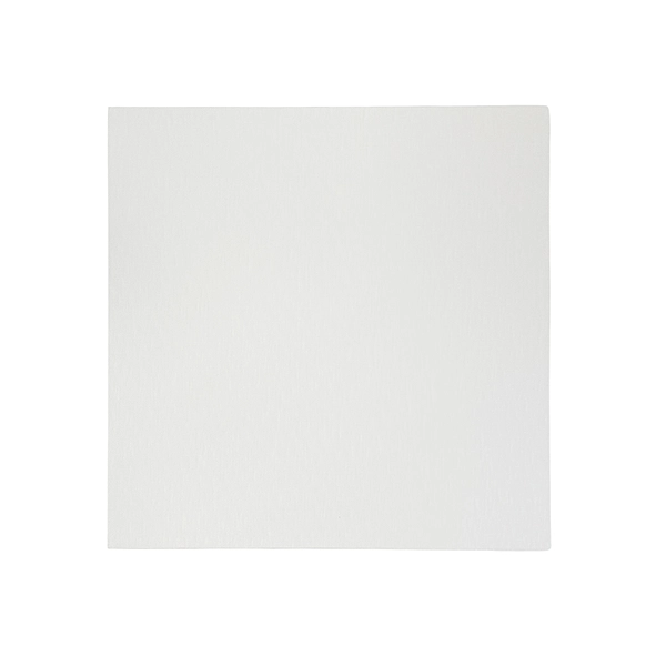 30x30cm Blank White Flat Stretched Board Art Canvas By Janrax