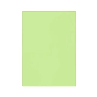 Pack of 8 A5 Plain Light Green Dyslexia Overlay Reading Sheets â€“ PET Material, Rounded Corners
