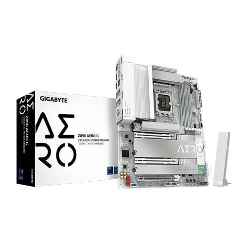 GIGABYTE Z890 AERO G ATX Motherboard – LGA1851 | DDR5 | Wi-Fi 7 | Thunderbolt 4