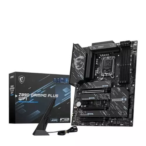 MSI Z890 Gaming Plus WIFI ATX Motherboard – LGA1851 | DDR5 | PCIe 5.0 | WiFi 7