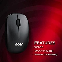 Acer ZC.A01SI.2DP Wireless Keyboard & Mouse Combo – Optical Mouse | 1 Year Warranty