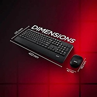 Acer ZC.A01SI.2DP Wireless Keyboard & Mouse Combo – Optical Mouse | 1 Year Warranty