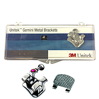 3M Unitek Gemini Metal Twin Brackets