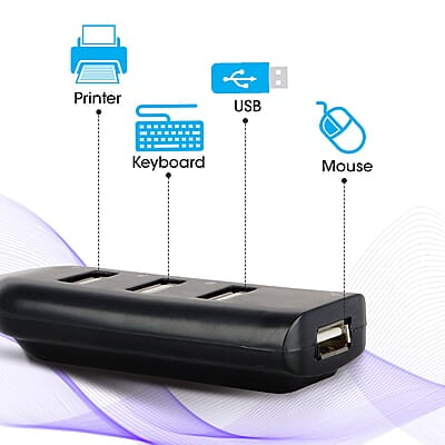 ZEBRONICS 4 Port ZEB-90HB USB Hub