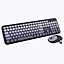 Zebronics Companion 302 Wireless Combo – Black+Grey offers a sleek design with a comfortable keyboard and responsive mouse. Perfect for home or office use, it ensures seamless connectivity and style.