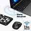 Zebronics Companion 302 Wireless Combo – Black+Grey offers a sleek design with a comfortable keyboard and responsive mouse. Perfect for home or office use, it ensures seamless connectivity and style.