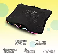 Zebronics NC7000 Laptop Cooling Pad – Dual Fans, USB Powered & Adjustable