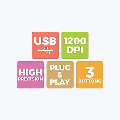 Zebronics Zeb-Power Plus USB Optical Mouse