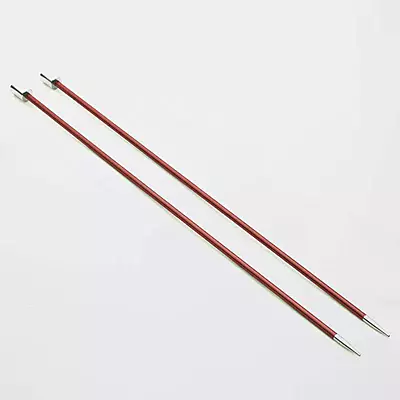 Zing Single Pointed Needles 25cm(10") Zing Single Pointed Needles 25cm(10")