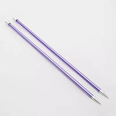 Zing Single Pointed Needles 25cm(10") Zing Single Pointed Needles 25cm(10")