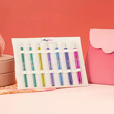 KnitPro Zing Midi Interchangeable Needle Sets 13cm/5" KnitPro Zing Midi Interchangeable Needle Sets 13cm/5"