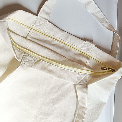 Tote Bag With Zipper Tote Bag With Zipper