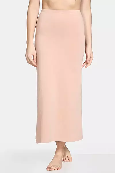 Zivame Knit Cotton Layering Skirt - Zi60AV