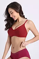 Zivame Basics Double Layered Non Wired 3/4th Coverage Sag Lift Bra - Roap01