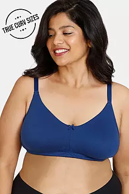 Zivame True Curv Double Layered Non Wired 3/4th Coverage Sag Lift Bra - ZI1880