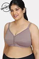 Zivame True Curv Cotton Laminated Non Wired Full Coverage Minimiser Bra - Ncesp07