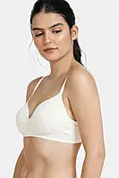 Zivame Padded Non Wired 3/4th Coverage T-Shirt Bra - Zi1137