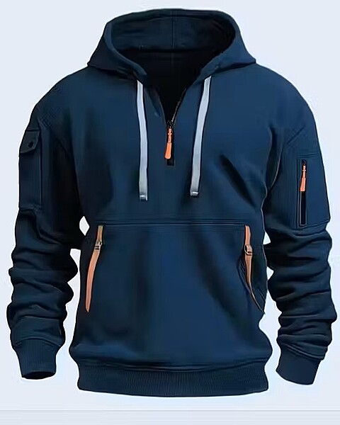 Blue Color Full sleeve sweatshirt