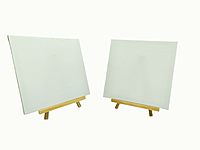 25x25cm Canvas Easel Set
