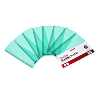 Pack of 8 Cyan 191x70mm Dyslexia Overlay Reading Rulers â€“ PET Material, Rounded Corners