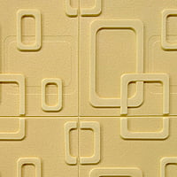 Beige Box Wall Stickers Panel Self Adhesive