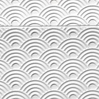 White Wifi Wall Stickers Panel Self Adhesive