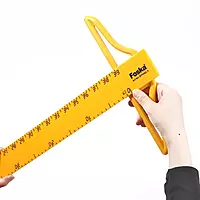 Janrax 100cm Tâ€‘Square for Teachers â€“ ABS Ruler with Handle
