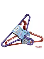 10 Pcs Metal Hanger set, Assorted Colors