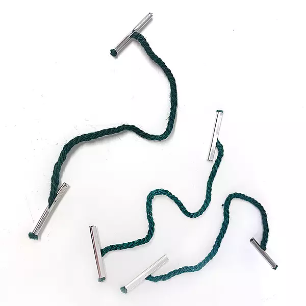 Pack of 500 Janrax Metal End 101mm Treasury Tags