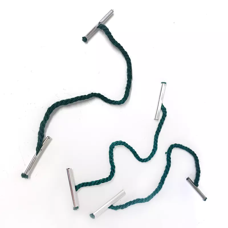 Pack of 500 Janrax Metal End 101mm Treasury Tags