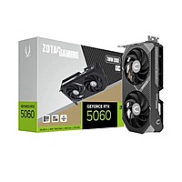 ZOTAC Gaming RTX 5060 Twin Edge OC 8GB GDDR7 Graphics Card – Dual-Fan | 4K Support