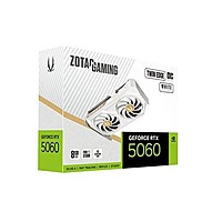 ZOTAC RTX 5060 Twin Edge OC White 8GB GDDR7 Graphics Card – Dual-Fan | 4K Support