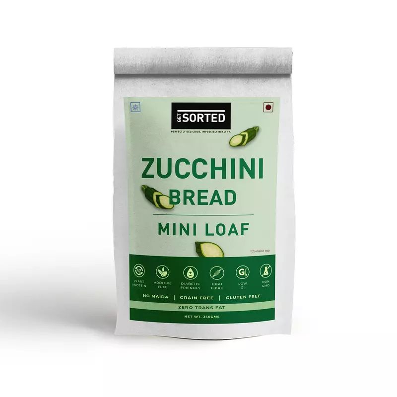 Zucchini Bread - Sorted