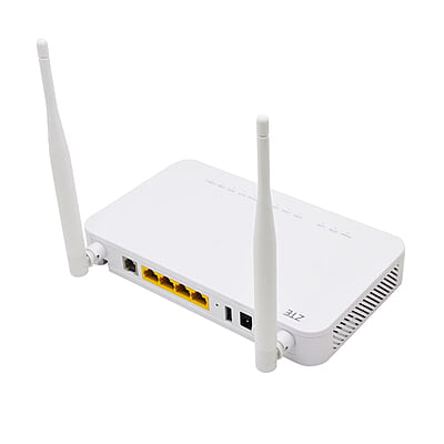 Refurbished ZTE ZXHN F670L | ONT | WiFi, 1x GPON, 4x RJ45 1000Mb/s, 1x RJ11, 1x USB Refurbished ZTE ZXHN F670L | ONT | WiFi, 1x GPON, 4x RJ45 1000Mb/s, 1x RJ11, 1x USB